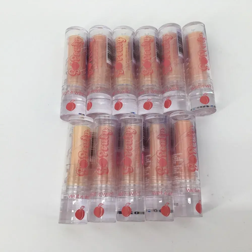 Wet N Wild So Pouty Lip Gloss Balm Lot 11 Peach Bum Sealed BNIP Clean Girl